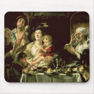 Mousepad Como o velho cante, assim a tubulação nova, 1638
