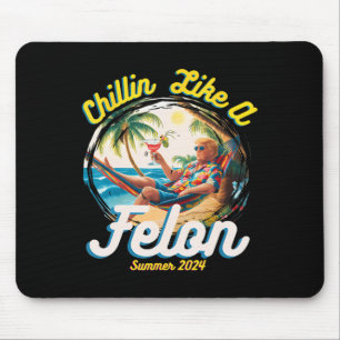 Mousepad Como Um Felon Trump 2024 Havaiano