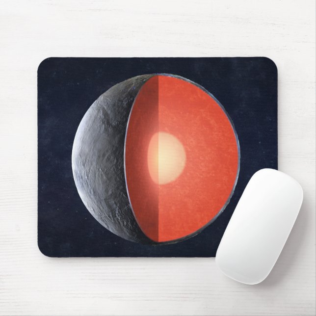 Mousepad Como Um Planeta Rocky Se Forma. (Com mouse)