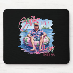 Mousepad Como Um Trump De Villain Para O Presidente 2024