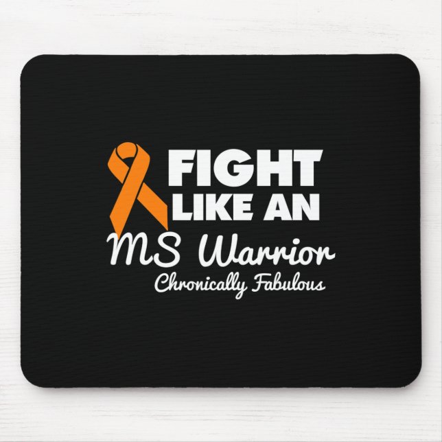 Mousepad Como Uma Sra. Warrior (Frente)