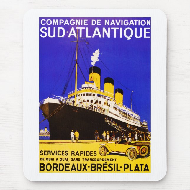 Mousepad Compagnie De Navigation Sud Atlantique (Frente)