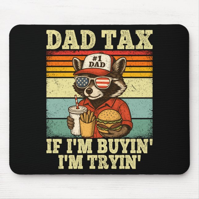 Mousepad Compartilhe do Papai Se Comprando Tentando Ser Eng (Frente)