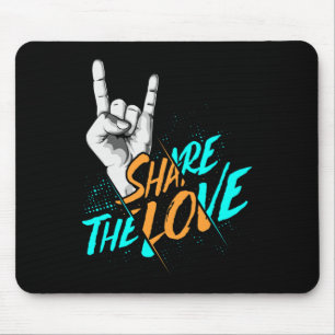 Mousepad Compartilhe O Amor Homens Mulheres Crianças Menino