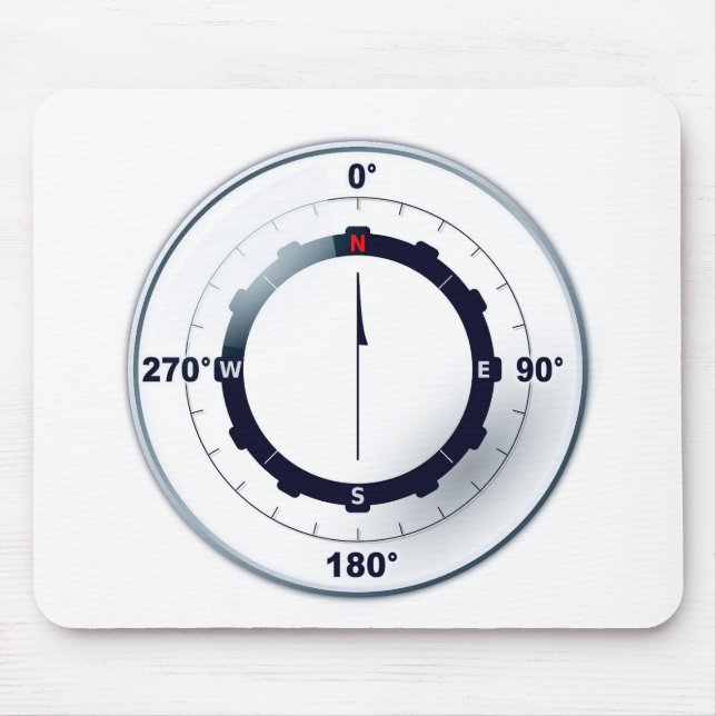 Mousepad Compass de Navios Náuticos (Frente)