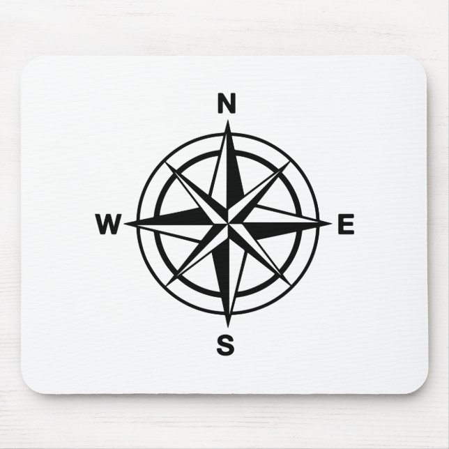 Mousepad Compass Náutico (Frente)
