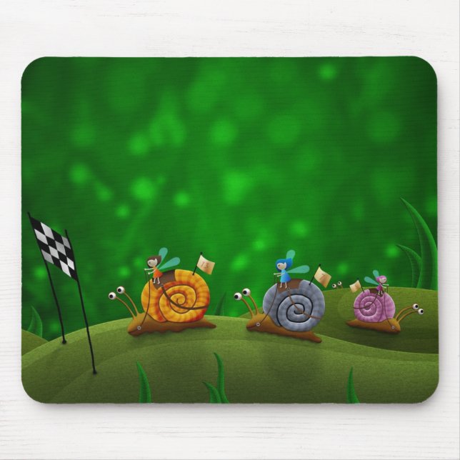 Mousepad Competência do caracol (Frente)