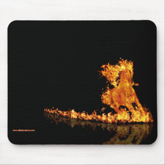 Mousepad Compita o fogo - tapete do rato