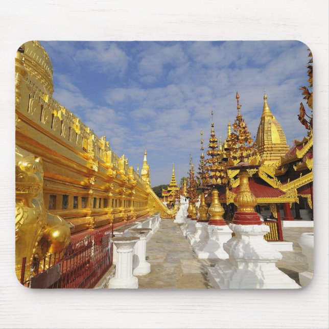 Mousepad complexo da Pagode Shwezigon em Bagan (Pagan), (Frente)