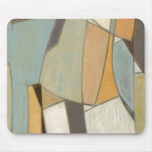 Mousepad Composição de abstrato com Cores Mudadas (Frente)