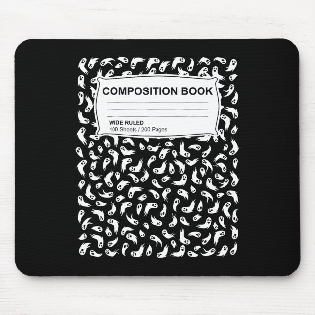 Mousepad Composição de Notebook Halloween Mulheres (Frente)