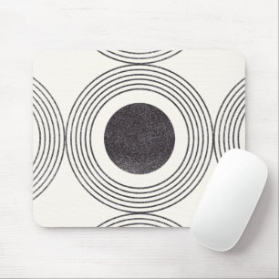 Mousepad Composição dos círculos abstrato