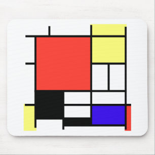 Mousepad Composição, Mondriaan