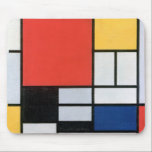 Mousepad Composição Vermelho, Amarelo, Azul, Preto, Mondria<br><div class="desc">Pieter Cornelis Mondriaan (7 de março de 1872 - 1 de fevereiro de 1944) era um pintor e teórico holandês, considerado um dos maiores artistas do século 20. Ele é conhecido por ser um dos pioneiros da arte abstrato, do século 20, ao mudar sua direção artística da pintura figurativa para...</div>