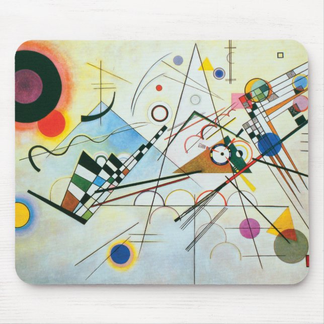 Mousepad Composição VIII por Wassily Kandinsky (Frente)