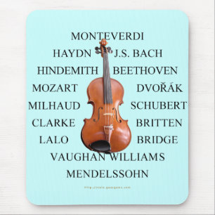 Mousepad Compositores do Violist