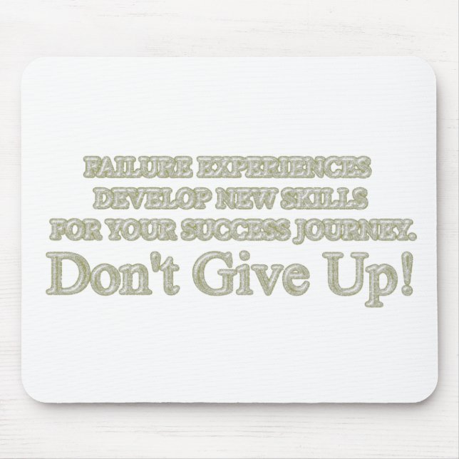 Mousepad Comprar Trabalho de arte de "Experiências de falha (Frente)