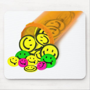 Mousepad Comprimidos felizes