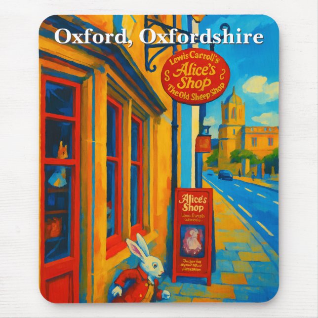 Mousepad Compro de Alice - Compro de Ovelha Ovelha, Pintura (Frente)