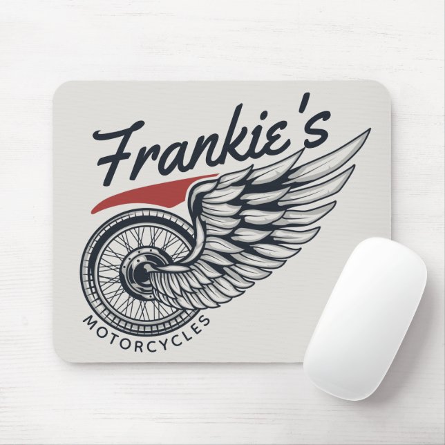 Mousepad Compro Personalizado de Pneus-Pneus-Biker (Com mouse)