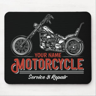 Mousepad Compro Personalizado de Reparo de Biker de Serviç