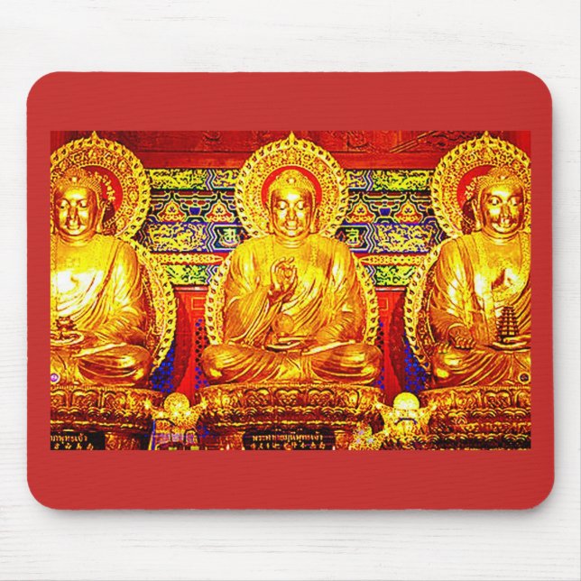 MOUSEPAD COMPUTADOR DA ALMOFADA DA TECNOLOGIA DE BUDDHA (Frente)