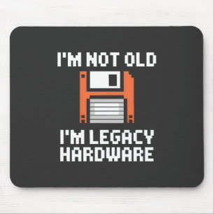 Mousepad Computador Retro de 8 Bits para Mesa de Hardware L
