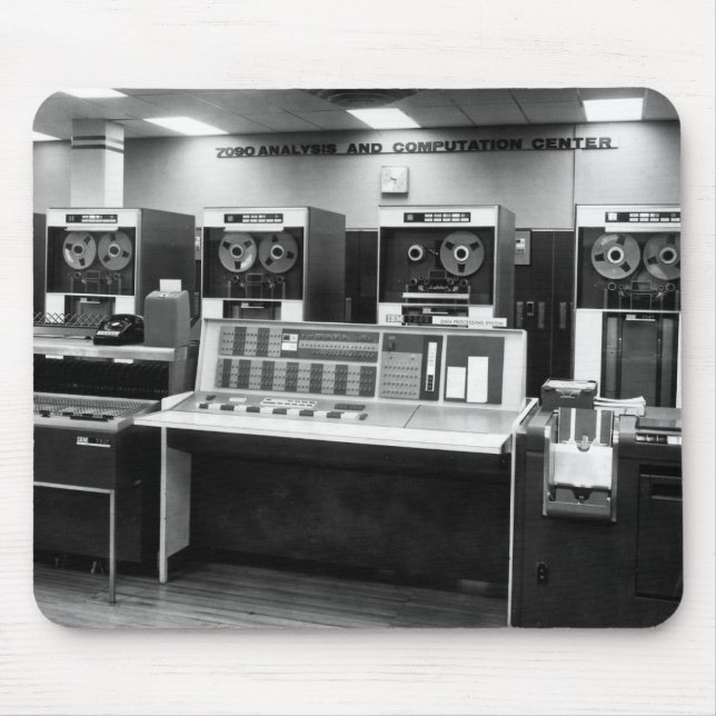 Mousepad Computador Vintage Mainframe (Frente)