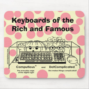 Mousepad Computious & DotComplicated (TM) Bling-Bling