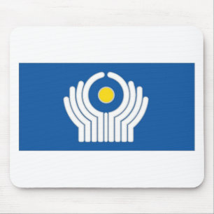 Mousepad Comunidade do CIS da bandeira dos estados