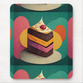 Mousepad Concebido De Bolo Colorido