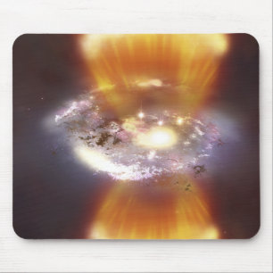 Mousepad Conceito do artista de uma galáxia