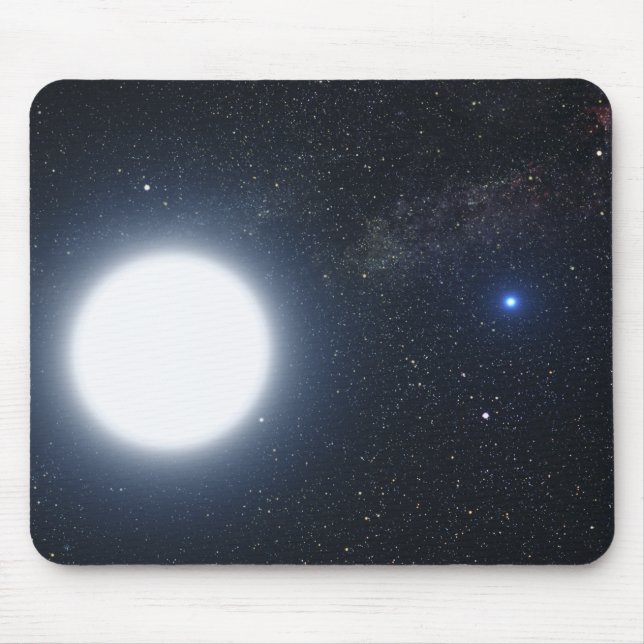 Mousepad Conceito do artista mostrando o sistema de estrela (Frente)