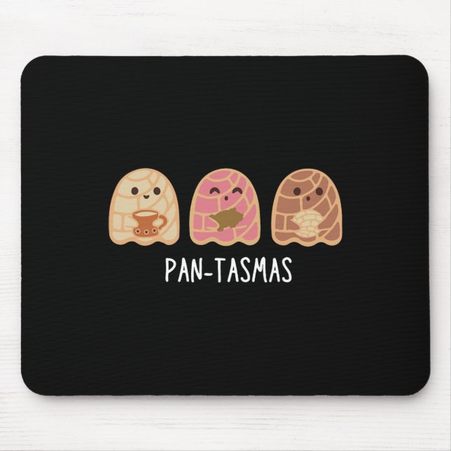 Mousepad Conchas Assombradas Divertidas e Assustadoras Fant (Frente)