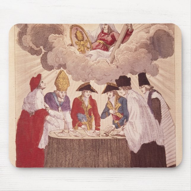 Mousepad Concordata entre Napoleon e papa Pius VII (Frente)