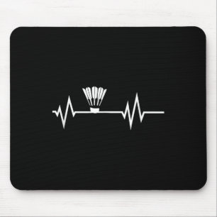 Mousepad Concorrente de atleta desportivo Badminton Shuttle