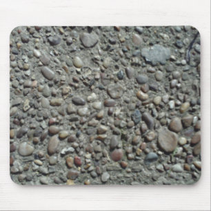 Mousepad concreto encaixado seixo