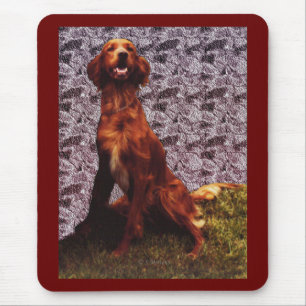 Mousepad Concreto Irlandês Setter & Padrado