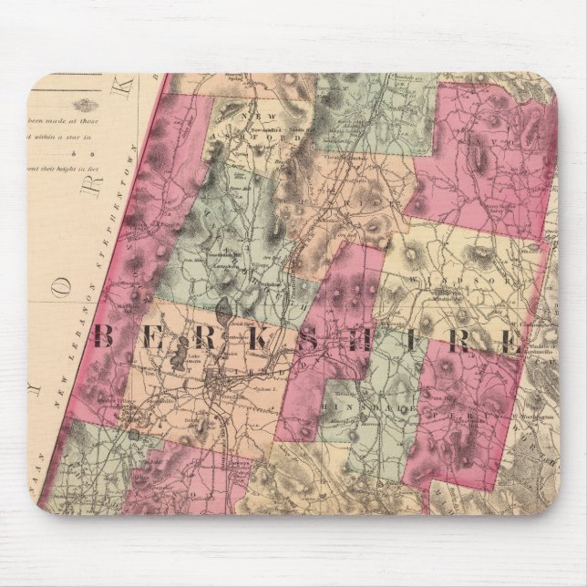 Mousepad Condado de Berkshire (Frente)