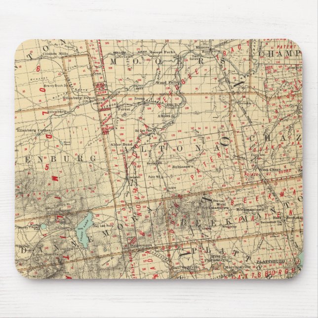 Mousepad Condado de Clinton (Frente)