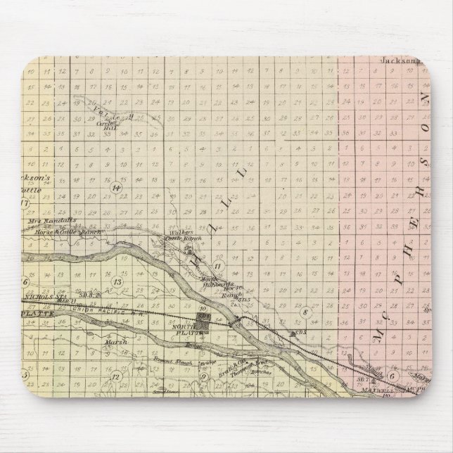 Mousepad Condado de Lincoln (Frente)