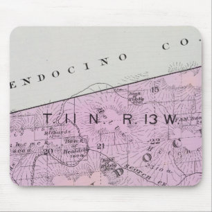 Mousepad Condado de Sonoma, Califórnia 15