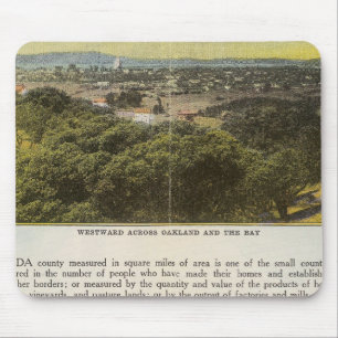 Mousepad Condado de Verso Alameda, Oakland e Bay