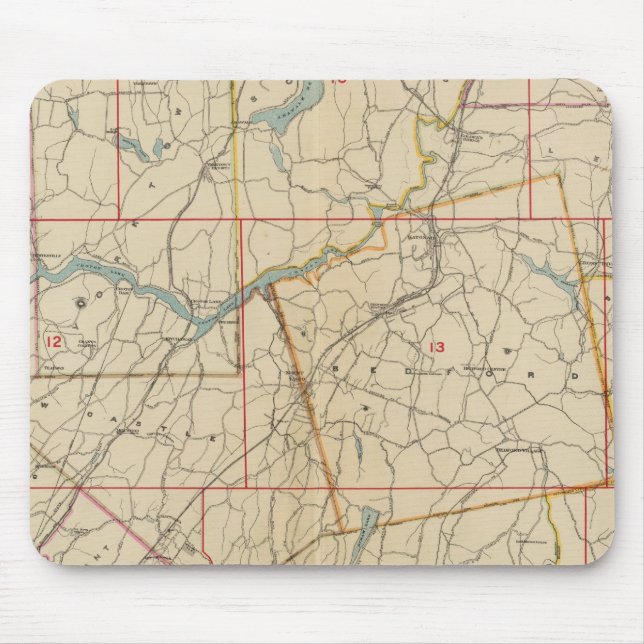 Mousepad Condado de Westchester, Nova Iorque 2 (Frente)
