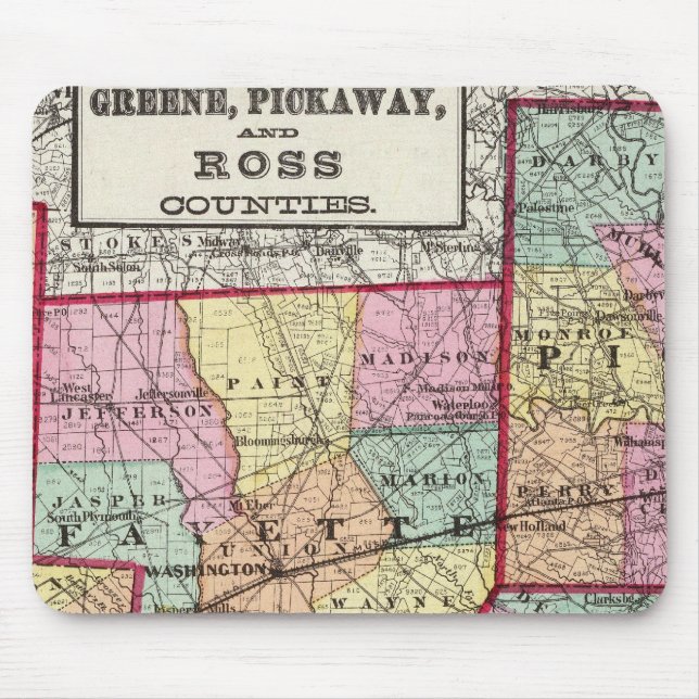 Mousepad Condados de Ross (Frente)