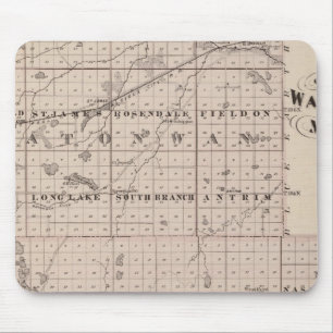 Mousepad Condados de Watonwan e Martin, Minnesota