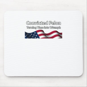 Mousepad Condenado Felon Transformando Tempo Em Triunfo