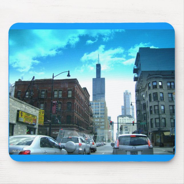 Mousepad Condução através de Chicago Centro (Frente)