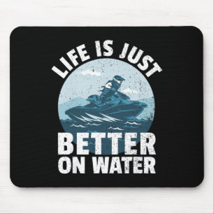 Mousepad Condutor de motocicleta aquática Pwc I Melhor na á