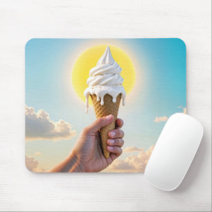 Mousepad Cone de Sorvete de Verão
